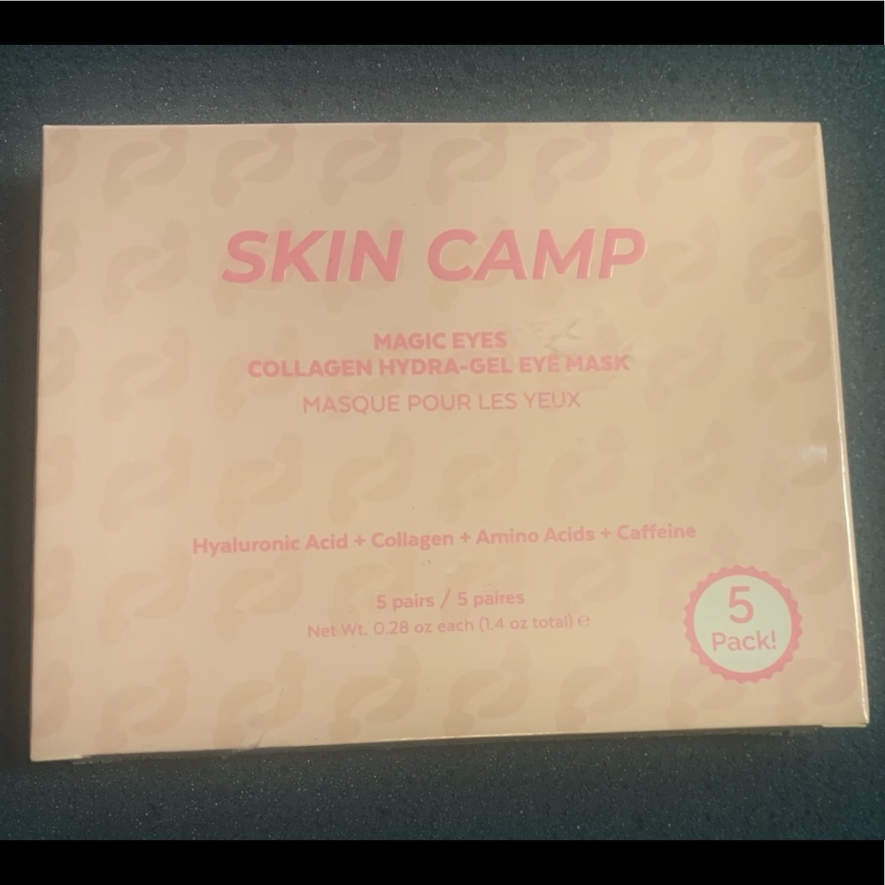 Skin Camp Hydra-Gel Rosy Hearts Eye Mask (5 PACK)